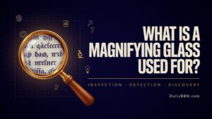 what is a magnifying glass used for